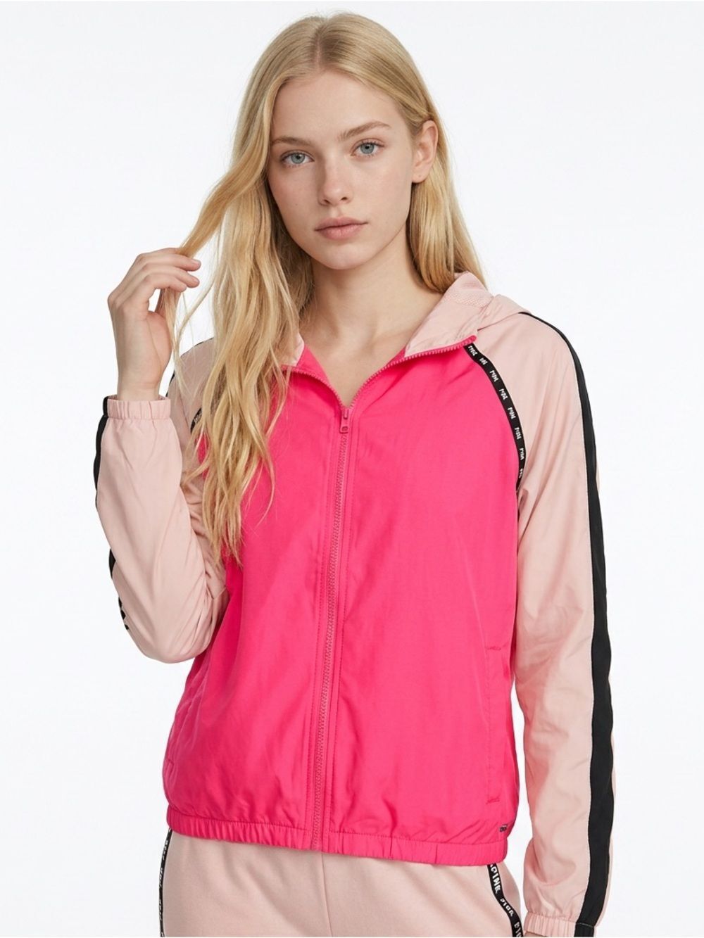 Victoria’s Secret Pink | Neon Coral Zip Jacket